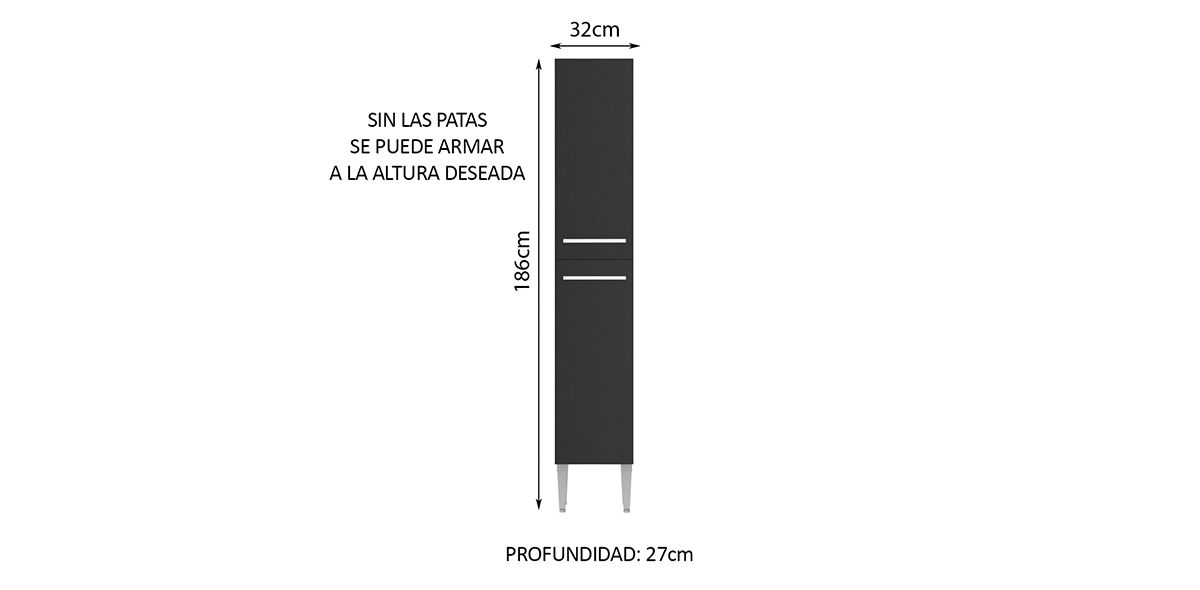 Despensero Estrella Negro