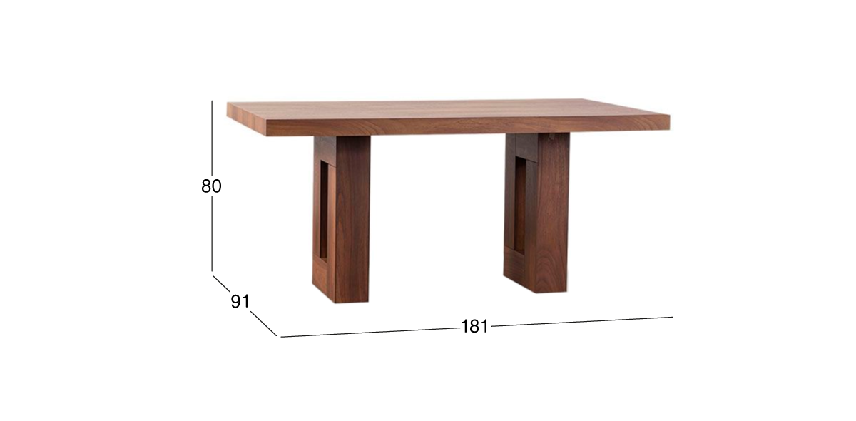 Mesa Comedor Marbella Parota