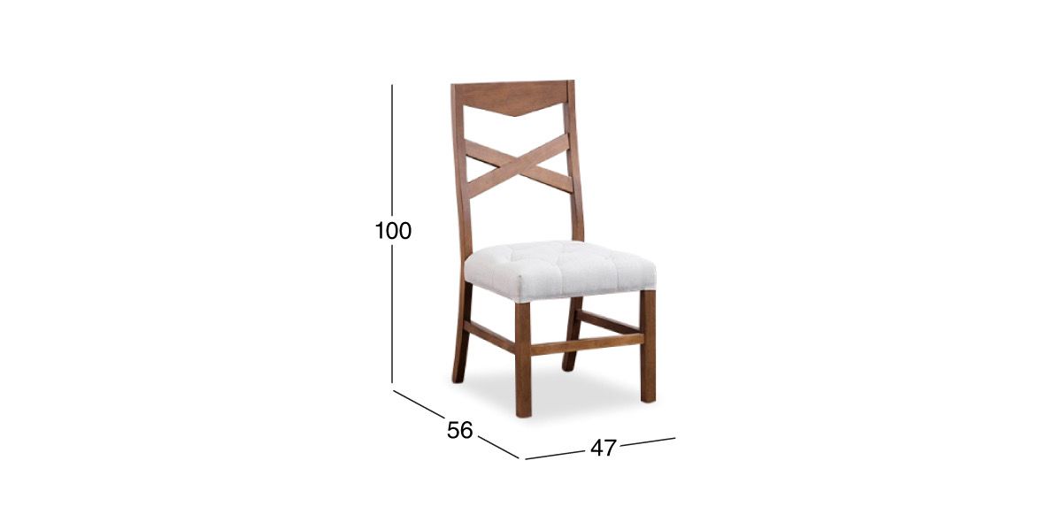 Juego de 4 Sillas Mika Café