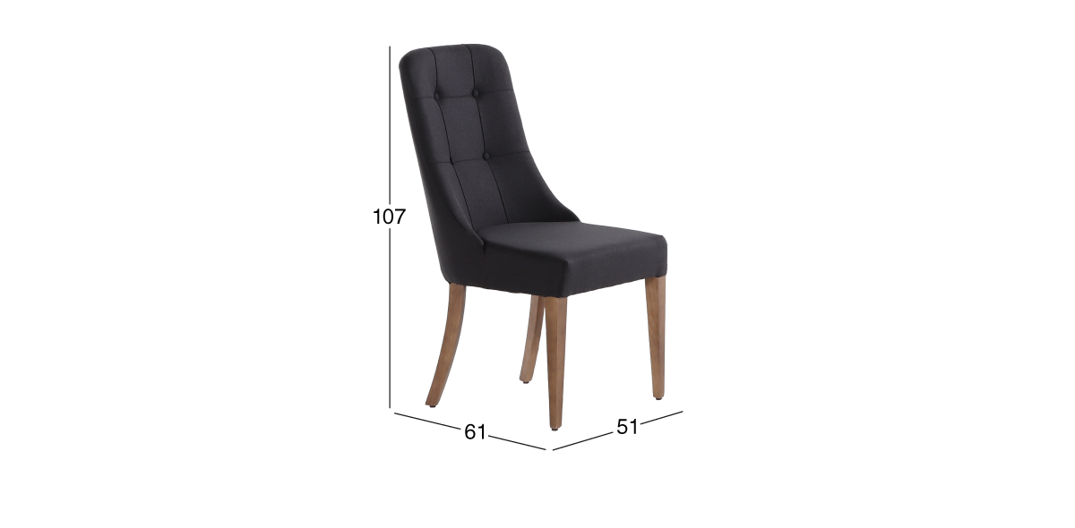 Silla Atenea Gris Oxford