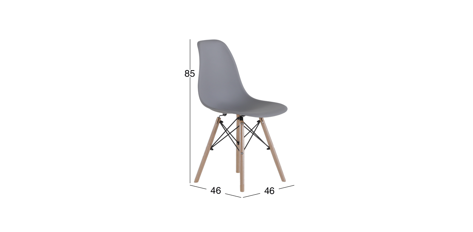 Silla Atlas II Gris