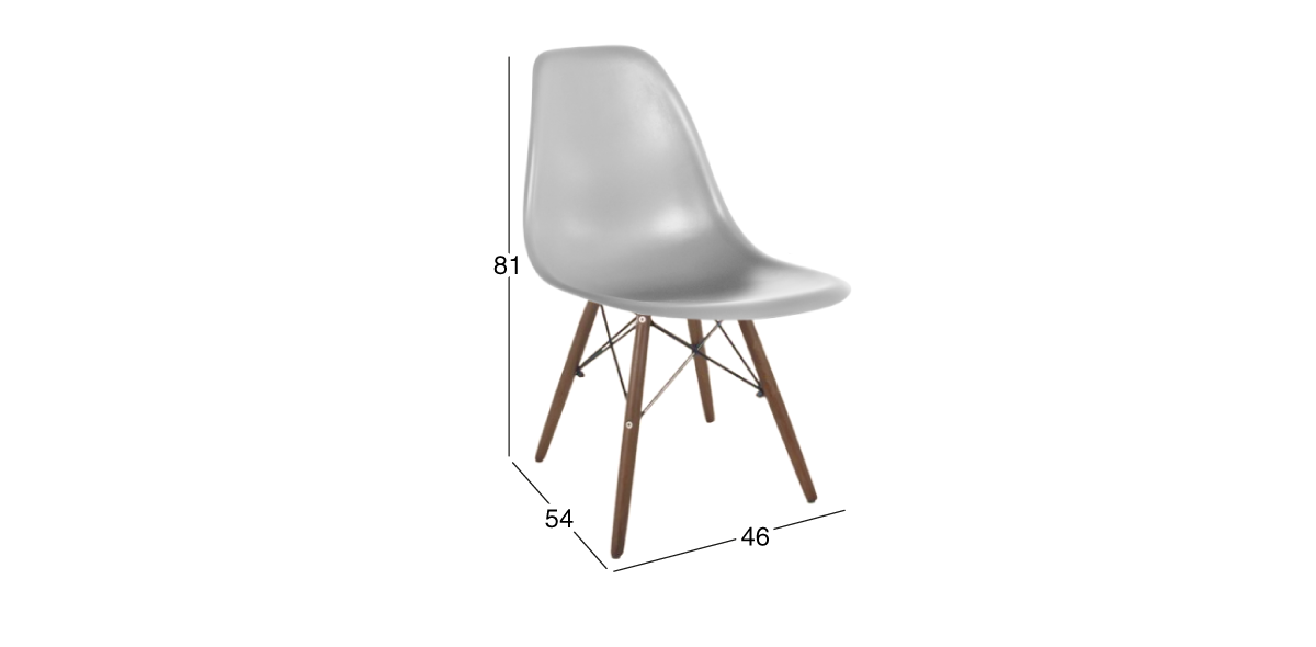 Silla Atlas Gris