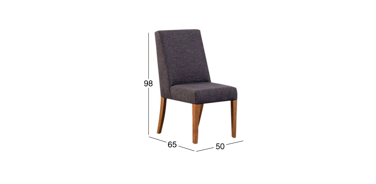 Silla Marbella Gris Oxford