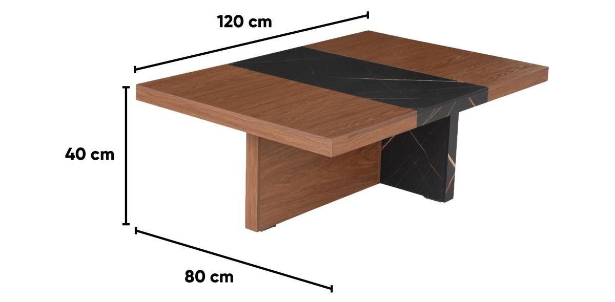 Mesa de Centro Ibiza Nogal