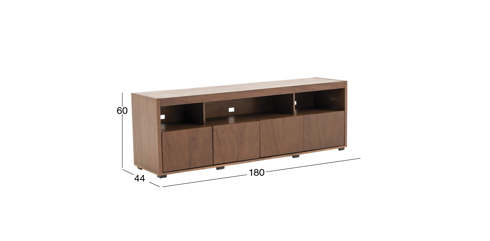 Mesa TV 180 cm Valenza Café