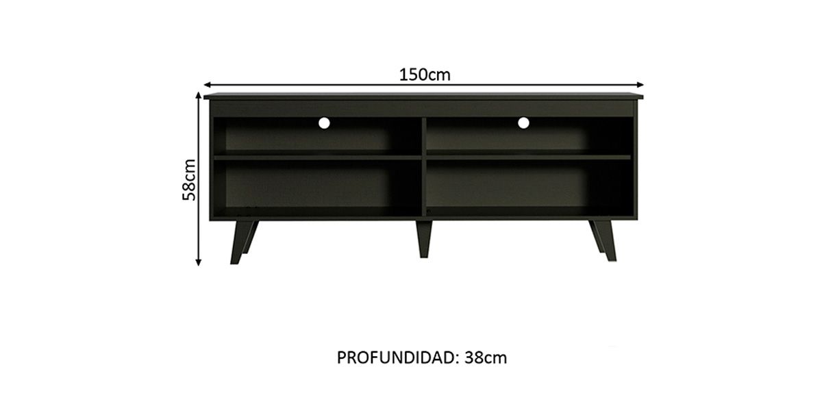 Mesa Tv Udine Negro
