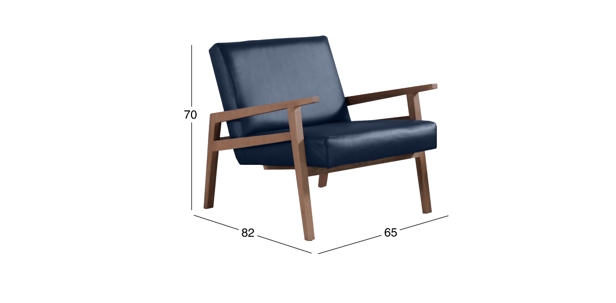 Sillón Briton Azul