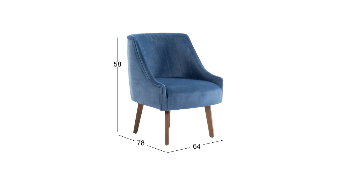 Sillón Crost Azul