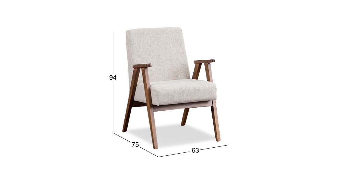 Sillón Ocasional Norton Beige