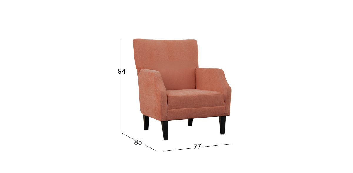 Sillón Pampa Naranja