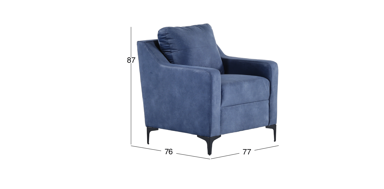Sillón Ocasional Freddie Azul