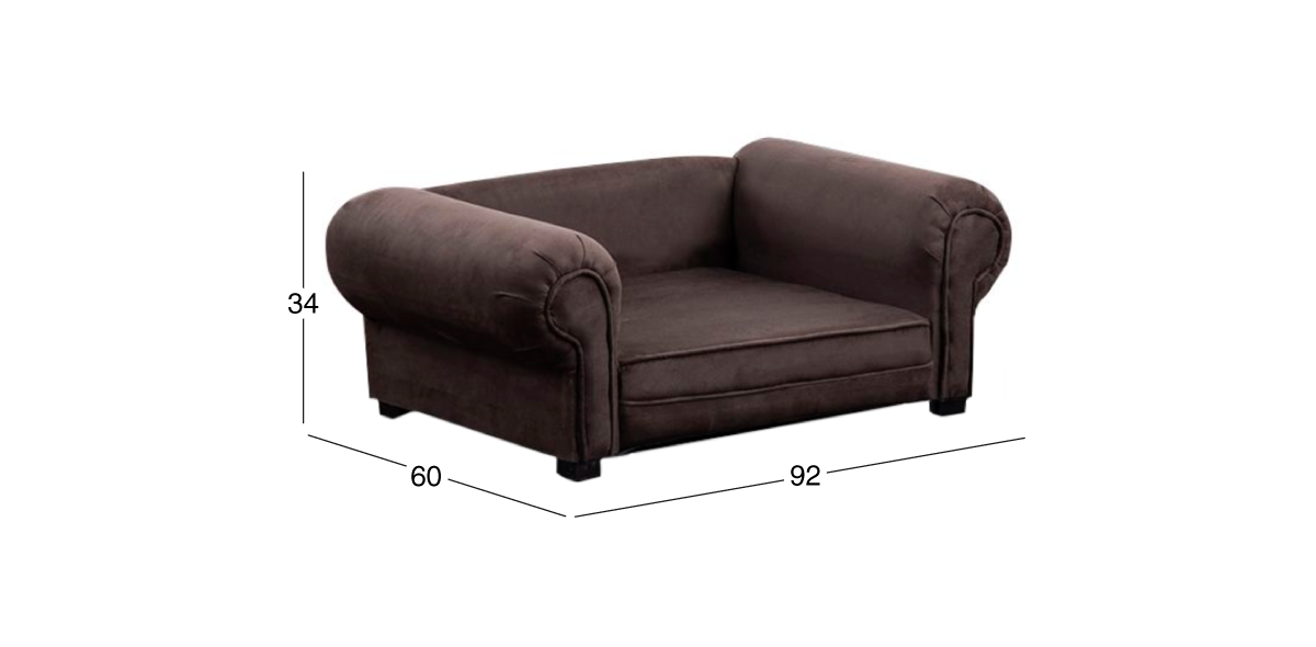 Cama para Mascota Lizza Café