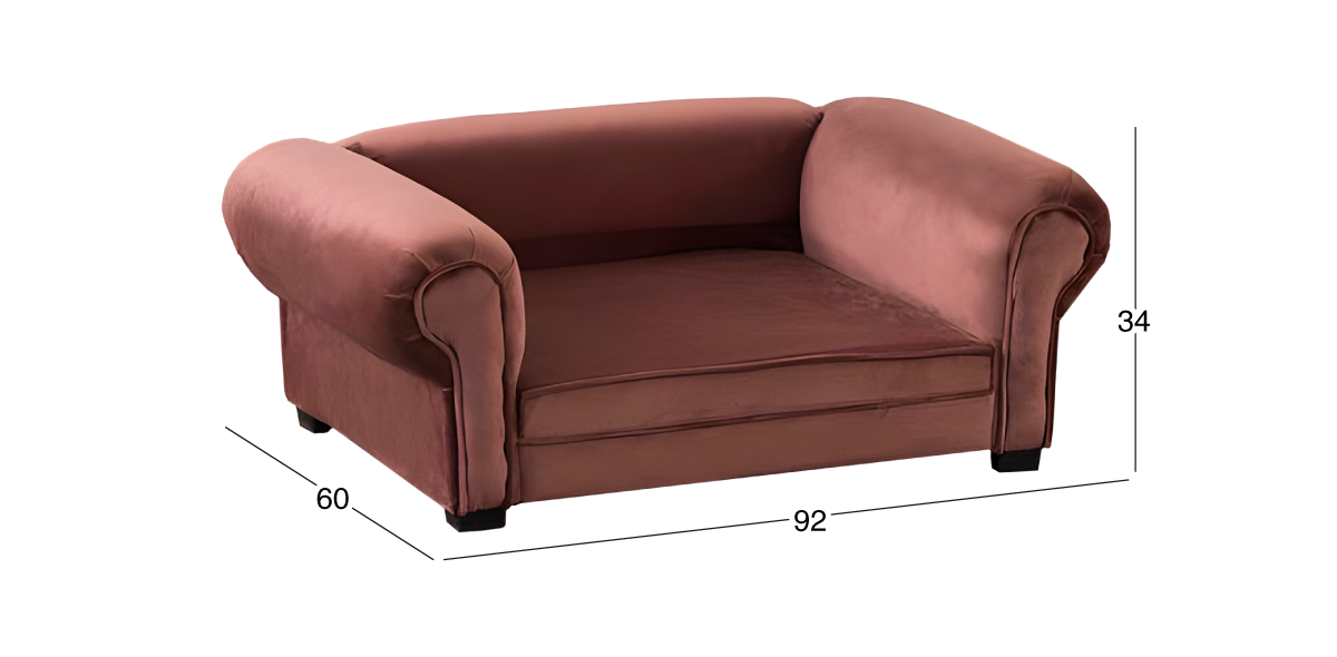 Cama para Mascota Lizza Rosa