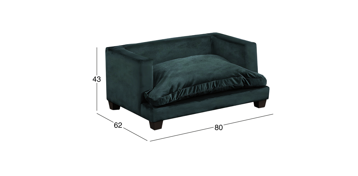Cama para Mascota Laika Verde