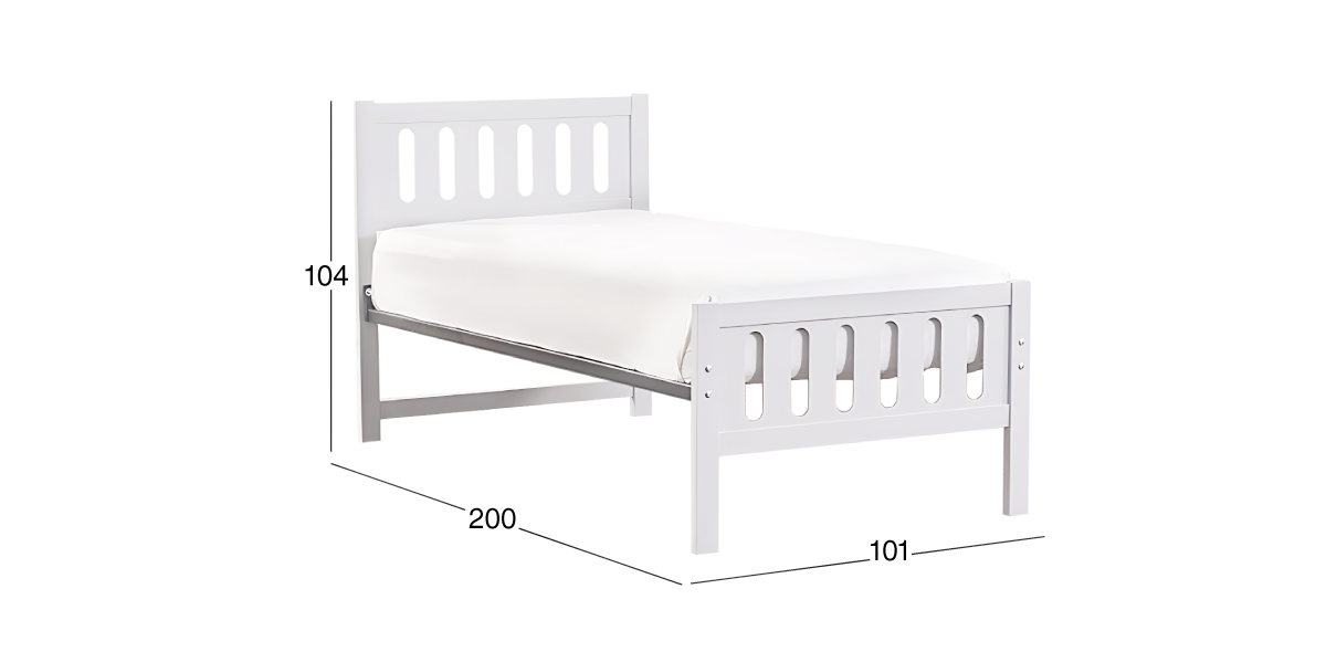 Cama Individual Elena Blanco