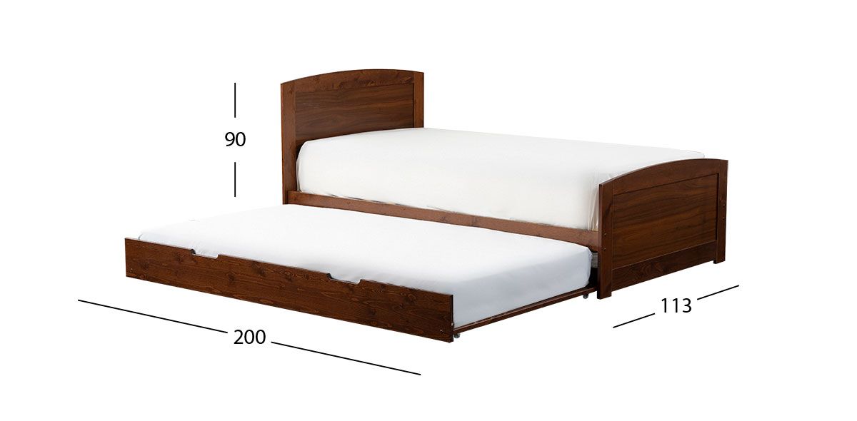 Cama Individual-Matrimonial Tommy Café