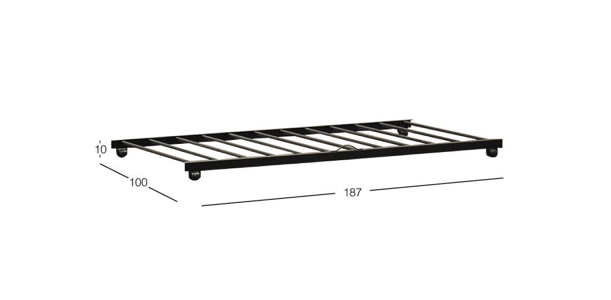 Cama Baja Individual Alondra