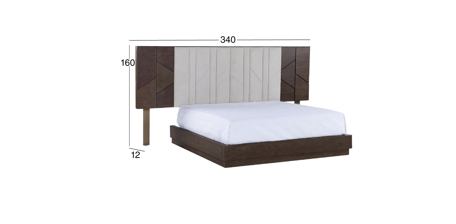 Cabecera King Size Albah Café
