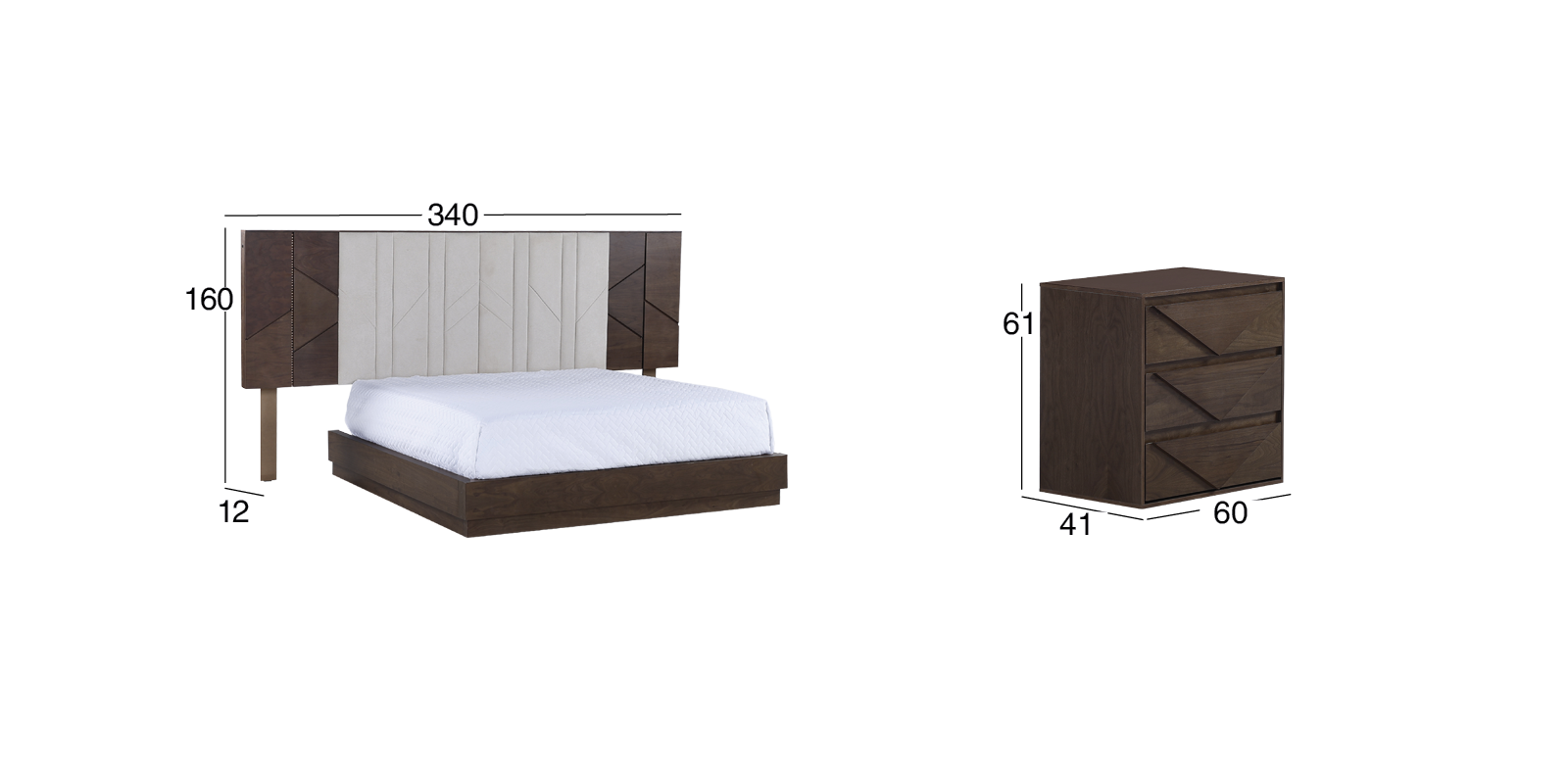 Recámara Kign Size Albah Café