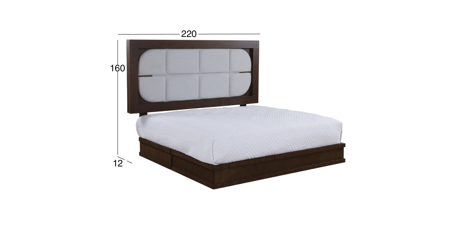 Cabecera King Size Elio Café