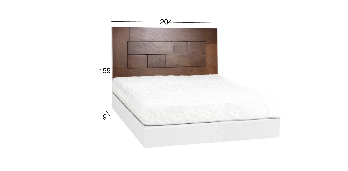 Cabecera King Size Emily Café