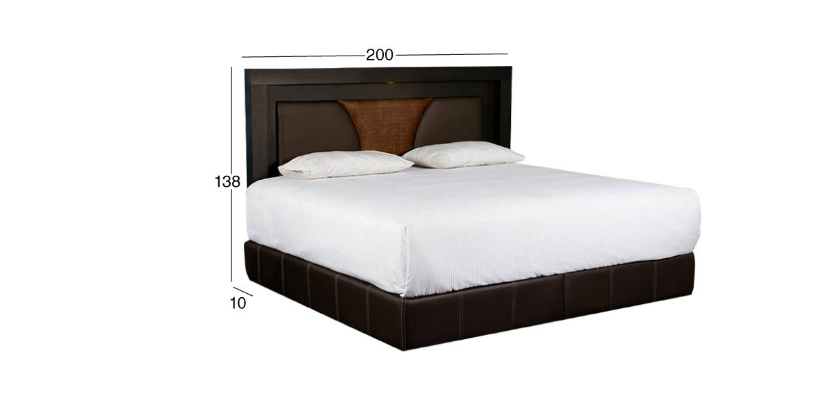 Cabecera King Size Nelly Café