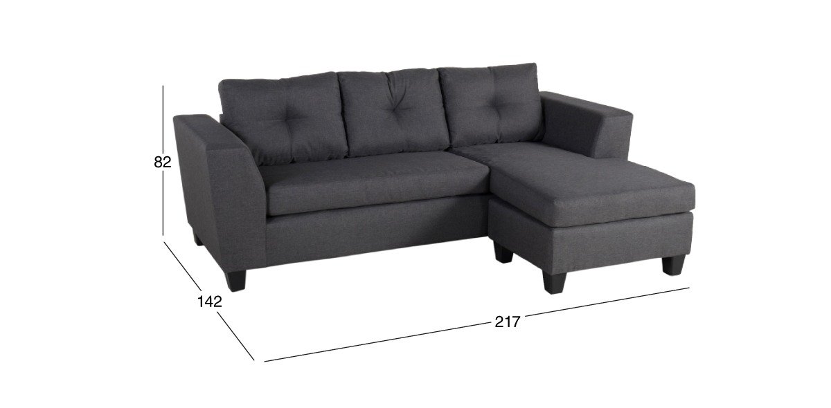 Sala Modular Louis Gris