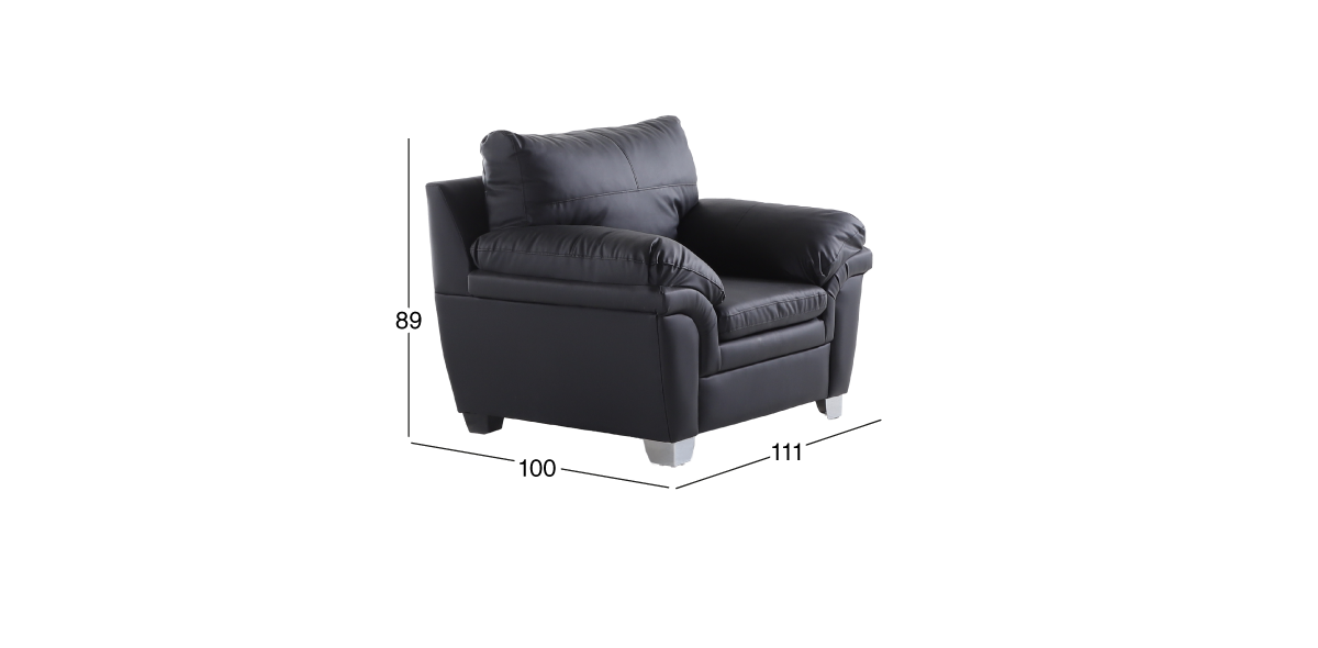 Sillón Tennessee Negro