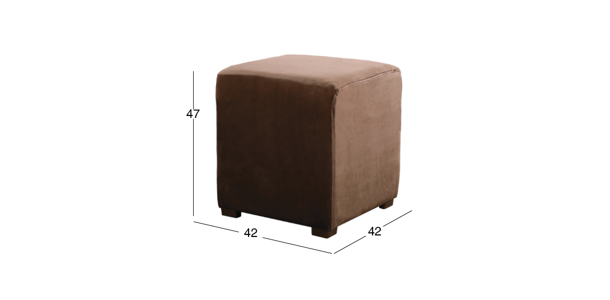 Taburete Cuadrado Noah Café