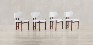 Juego de 4 Sillas Altea Beige
