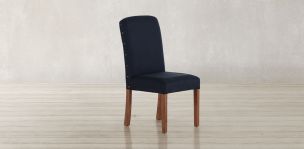 Silla Mika Azul Tapizada