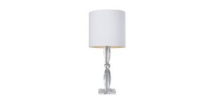 Lámpara Cristal Caballito Gama Lux Blanco 