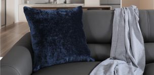 Cojín Decorativo 50 X 50 cm Tessa Midnight Azul