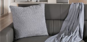Cojín Decorativo 50 X 50 cm Glow Gris