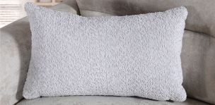 Cojín Decorativo 50 X 30 cm Glow Gris