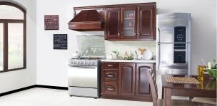 Cocina 200 cm Imperio Café