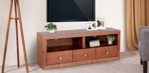 Módulo Central TV 157 cm Braham Café