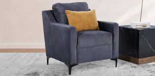 Sillón Ocasional Freddie Gris Oscuro