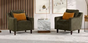 Juego de 2 Sillones Dion Verde