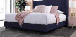 Base de Cama King Size Sander Azul
