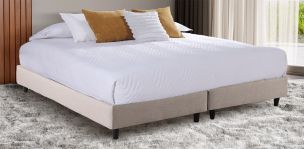 Base de Cama King Size Valeria Beige