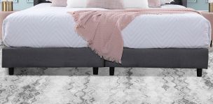 Base de Cama King Size Valeria Gris