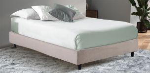 Base de Cama Matrimonial Valeria Beige
