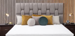 Cabecera King Size Romina Beige