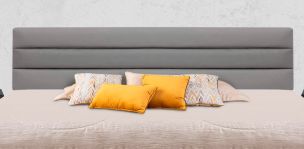 Cabecera King Size Londres Gris