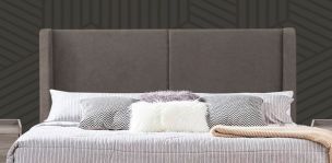 Cabecera Queen Size Milan  Gris