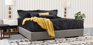 Base de Cama King Size Vielka Gris
