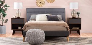 Cama King Size Dreams Life Gris