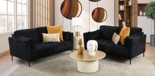 Sala Kubra Microfibra Negro
