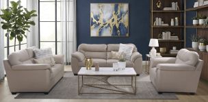 Sala Mila Beige 3 Piezas